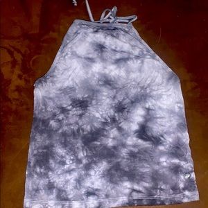 American Eagle tye dye halter top